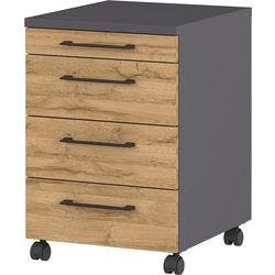GERMANIA GW-Profi 2.0 Rollcontainer Nein 420 x 490 x 610 mm Eiche Produktbild
