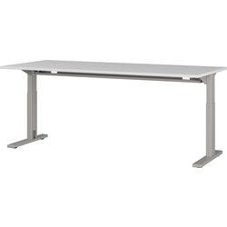 GERMANIA 4253-583AUFB GW-Profi 2.0 Höhenverstellbar Sitz-Stehschreibtisch Rechteckig Melamin 1.800 x 800 x 750 mm Produktbild