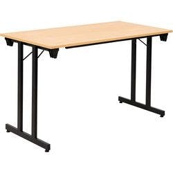 Sodematub Klapptisch TPMU126 Buche, Schwarz 1.200 x 600 x 740 mm Produktbild