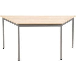 Sodematub Trapezförmig Konferenztisch Hellbraun, Silber Eisen Silber 1.600 x 800 x 740 mm Produktbild