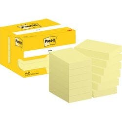 Post-it Sticky Haftnotizen 656-CY 51 x 76 mm 100 Blatt pro Block Gelb 12 Stück Produktbild