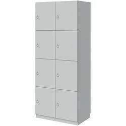 Bisley Schrank Weiß 800 (B) x 500 (T) x 1970 (H) mm PNL08194001 Produktbild