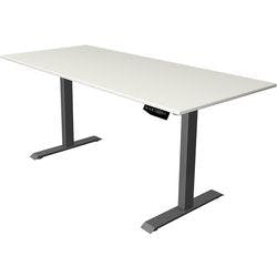 Kerkmann Move 1 Elektrisch Höhenverstellbar Sitz-Stehschreibtisch Rechteckig Weiß T-Fuß 1.800 (B) x 800 (T) x 1.230 (H) mm Melamin, Stahl Produktbild