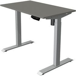 Kerkmann Move 1 Elektrisch Höhenverstellbar Sitz-Stehschreibtisch Rechteckig Graphit T-Fuß 1.000 (B) x 600 (T) x 1.230 (H) mm Melamin, Stahl Produktbild