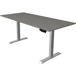 Kerkmann Move 1 Elektrisch Höhenverstellbar Sitz-Stehschreibtisch Rechteckig Graphit T-Fuß 1.800 (B) x 800 (T) x 1.230 (H) mm Melamin, Stahl Produktbild