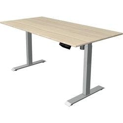 Kerkmann Move 1 Elektrisch Höhenverstellbar Sitz-Stehschreibtisch Rechteckig T-Fuß 1.600 (B) x 800 (T) x 1.230 (H) mm Melamin, Stahl Produktbild