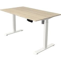 Kerkmann Move 1 Elektrisch Höhenverstellbar Sitz-Stehschreibtisch Rechteckig T-Fuß 1.400 (B) x 800 (T) x 1.230 (H) mm Melamin, Stahl Produktbild