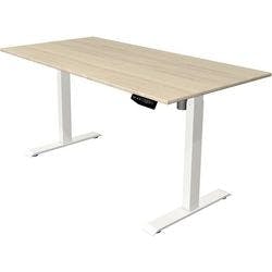 Kerkmann Move 1 Elektrisch Höhenverstellbar Sitz-Stehschreibtisch Rechteckig T-Fuß 1.600 (B) x 800 (T) x 1.230 (H) mm Melamin, Stahl Produktbild