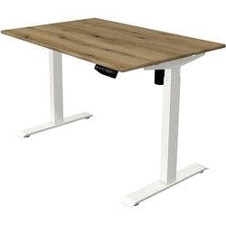 Kerkmann Move 1 Elektrisch Höhenverstellbar Sitz-Stehschreibtisch Rechteckig T-Fuß 1.200 (B) x 800 (T) x 1.230 (H) mm Melamin, Stahl Produktbild Print Hauptbild L