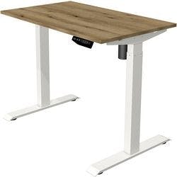 Kerkmann Move 1 Elektrisch Höhenverstellbar Sitz-Stehschreibtisch Rechteckig T-Fuß 1.000 (B) x 600 (T) x 1.230 (H) mm Melamin, Stahl Produktbild Print Hauptbild L