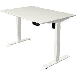 Kerkmann Move 1 Elektrisch Höhenverstellbar Sitz-Stehschreibtisch Rechteckig Weiß T-Fuß 1.200 (B) x 800 (T) x 1.230 (H) mm Melamin, Stahl Produktbild