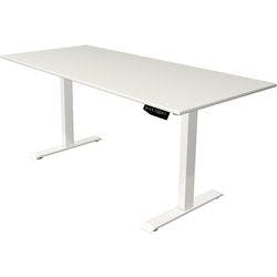 Kerkmann Move 1 Elektrisch Höhenverstellbar Sitz-Stehschreibtisch Rechteckig Weiß T-Fuß 1.800 (B) x 800 (T) x 1.230 (H) mm Melamin, Stahl Produktbild
