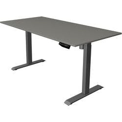 Kerkmann Move 1 Elektrisch Höhenverstellbar Sitz-Stehschreibtisch Rechteckig Graphit T-Fuß 1.400 (B) x 800 (T) x 1.230 (H) mm Produktbild