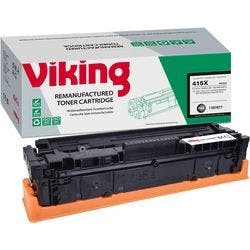Kompatible Viking HP 415X Tonerkartusche W2030X Schwarz Produktbild