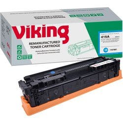 Kompatible Viking HP 415A Tonerkartusche W2031A Cyan Produktbild