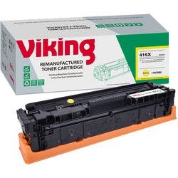 Kompatible Viking HP 415X Tonerkartusche W2032X Gelb Produktbild