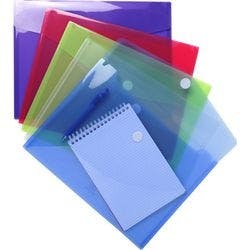 Exacompta Dokumentenmappe 56420E DIN A4 PP Hoch und Quer 24,5 (B) x 33,5 (T) x 1,2 (H) cm Farbe 5 Stück Produktbild