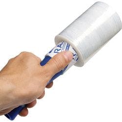 RAJA Stretchfolie 100 mm (B) x 150 m (L) 23 Mikron Transparent 20 Rollen à 150 m Produktbild Print Hauptbild L