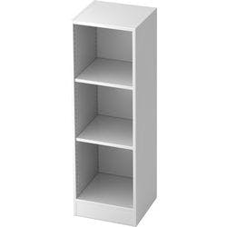 Hammerbacher Holz Bücherregal 2 Fachböden 406 x 400 x 1.270 mm Weiß Produktbild