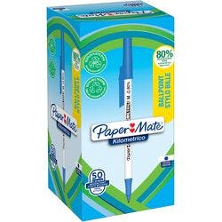 Papermate Kilometrico Kugelschreiber Medium Blau 50 Stück Produktbild
