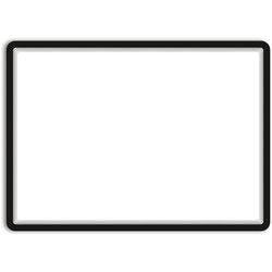 Djois Magneto DIN A3 Inforahmen Selbstklebend Schwarz PP, PVC 193957 31,7 (B) x 0,2 (T) x 44 (H) cm 2 Stück Produktbild