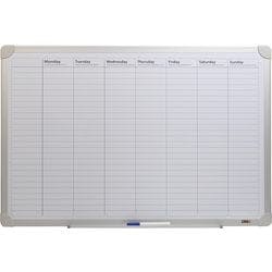 DESQ Wochenplaner 4121 Magnetisch Weiß 90 x 60 cm Produktbild