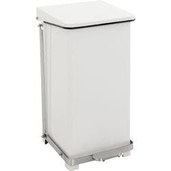V-PART Treteimer Stahl 45 L 37 (B) x 37 (T) x 59 (H) cm Weiß Produktbild