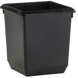 V-PART Papierkorb Polypropylen 21 L 28 (B) x 28 (T) x 31 (H) cm Schwarz Produktbild