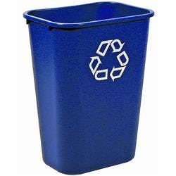 Rubbermaid Papierkorb Polyethylen 39 L 27,9 (B) x 38,7 (T) x 50,5 (H) cm Blau Produktbild