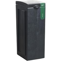 bonton Papierkorb Polypropylen 92012022 70 L 28 (B) x 43 (T) x 77,1 (H) cm Grau bonton 70 L Produktbild