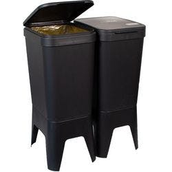 bonton Papierkorb Recyceltes Polypropylen 40 L 30 (B) x 41 (T) x 76 (H) cm Grau bonton Produktbild