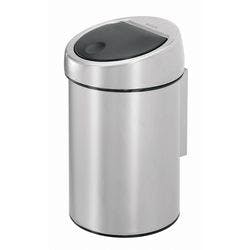 Brabantia Papierkorb Edelstahl 3 L 18 (B) x 18,4 (T) x 28 (H) cm Silber Produktbild