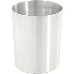 V-PART Papierkorb Aluminium 13 L 30 cm (H) Silber Produktbild