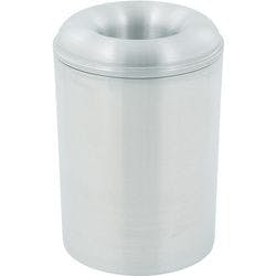 V-PART Papierkorb Aluminium 13 L 30,2 cm (H) Silber Produktbild