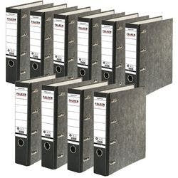 Falken Ordner DIN A5 70 mm Schwarz 15026820000F Pappkarton, PP (Polypropylen) Querformat Produktbild