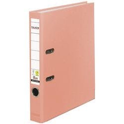 Falken Ordner DIN A4 50 mm Lachs FALK23001088 Pappkarton, PP (Polypropylen) Hochformat Produktbild