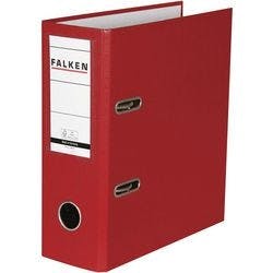Falken Ordner DIN A5 80 mm Rot 11285657 Pappkarton, PP (Polypropylen) Hochformat Produktbild