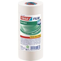 tesa Klebeband tesafilm invisible Milchig Transparent 19 mm (B) x 33 m (L) Polypropylene (PP) 6 Stück Produktbild