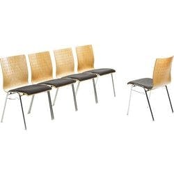 mayer sitzmöbel Stapelstuhl Stoff Anthrazit 2118 530 x 540 x 830 mm 2 Stück Produktbild