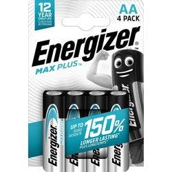 Energizer Alkaline Batterien Max Plus AA LR6 2550 mAh 1.5 V 4 Stück Produktbild