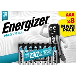 Energizer Batterien Max Plus AAA LR03 1200 mAh Alkali 1.5 V 8 8 Stück Produktbild
