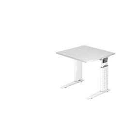 Hammerbacher Schreibtisch US08 80X80CM Weiß Produktbild
