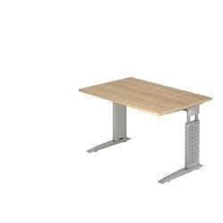 Hammerbacher Schreibtisch US12 Eiche, Silber 1.200 x 800 x 860 mm Produktbild