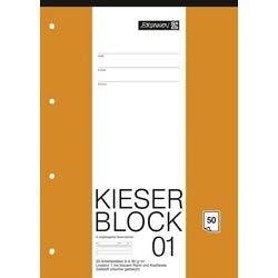 BRUNNEN LIN1 Notizblock DIN A4 Liniert Geleimt Papier Nicht perforiert 50 Blatt Produktbild