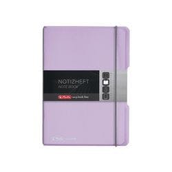 Herlitz Notizbuch A5 Kariert PP (Polypropylen) Flieder Produktbild