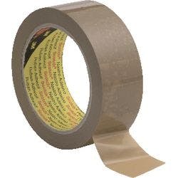Scotch Verpackungsklebeband N/A Braun 50 mm (B) x 66 m (L) PVC (Polyvinylchlorid) Geräuscharm 6 Stück Produktbild