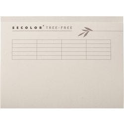 Djois Secolor Tree-Free Aktendeckel Folio Creme Karton 100% Recyclet 226 mm 225 g/m² 10 Stück Produktbild