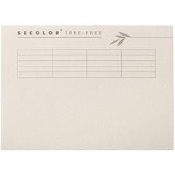 Djois Secolor Tree-Free Aktendeckel Folio Creme Karton 100% Recyclet 226 mm 225 g/m² 10 Stück Produktbild