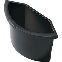 helit Abfalleinsatz 2 L Schwarz Kunststoff 25,4 x 11,1 x 15,7 cm 5 Stück Produktbild