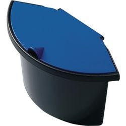 helit Abfalleinsatz Kunststoff Schwarz, Blau 27,5 x 13,2 x 18 cm 5 Stück Produktbild